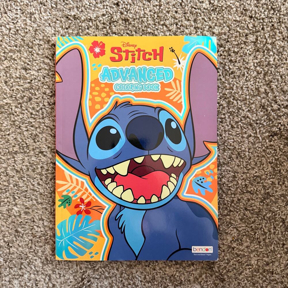 Lilo & Stitch Advanced Coloring Book NEW Disney